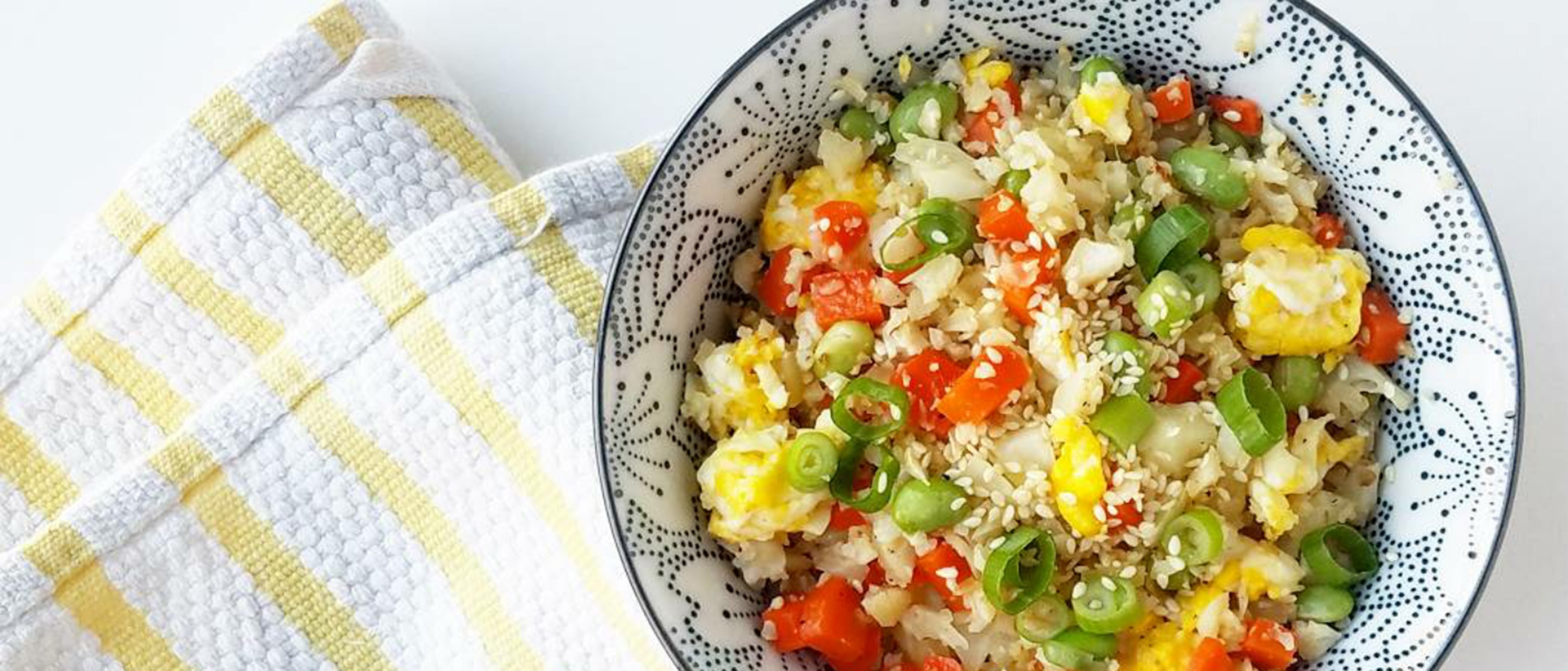 Simple Cauliflower Fried Rice - Foxy Fresh Produce