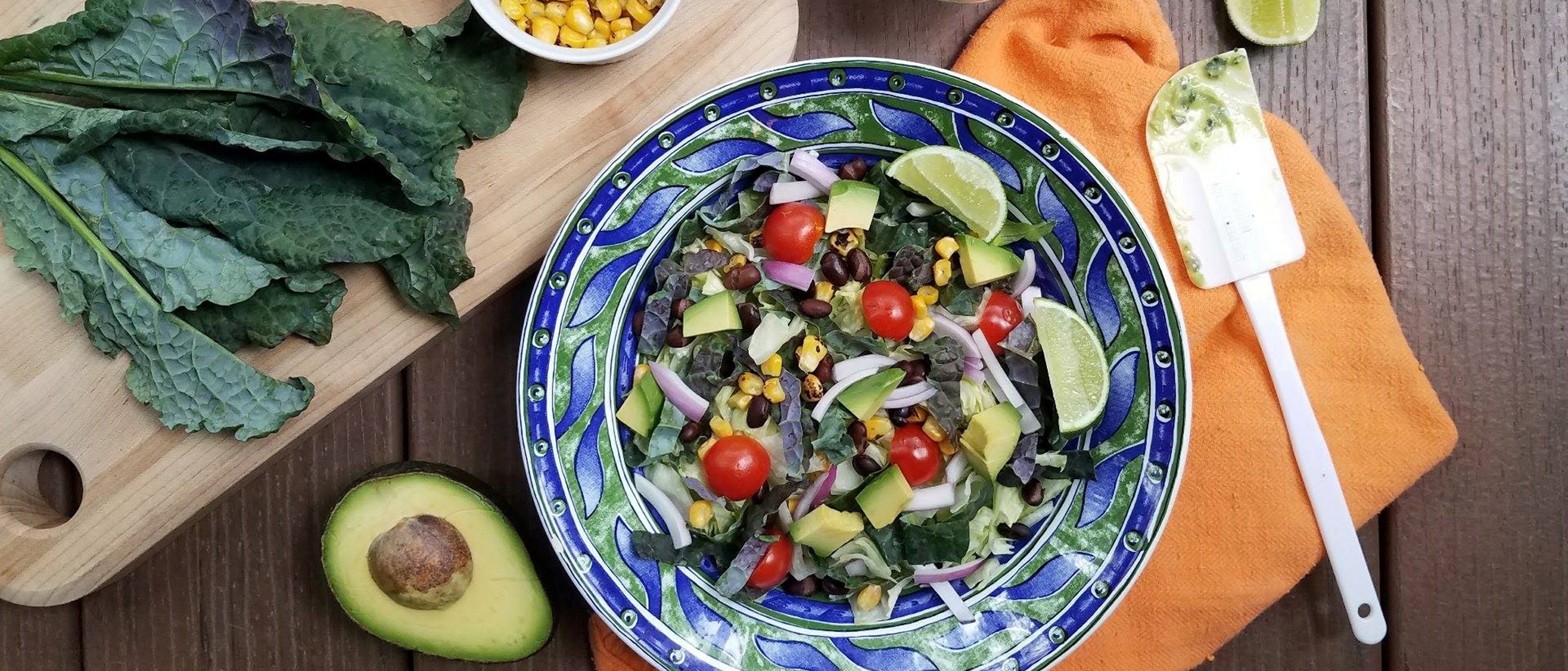 Southwestern Lacinato Kale Salad - Foxy Fresh Produce