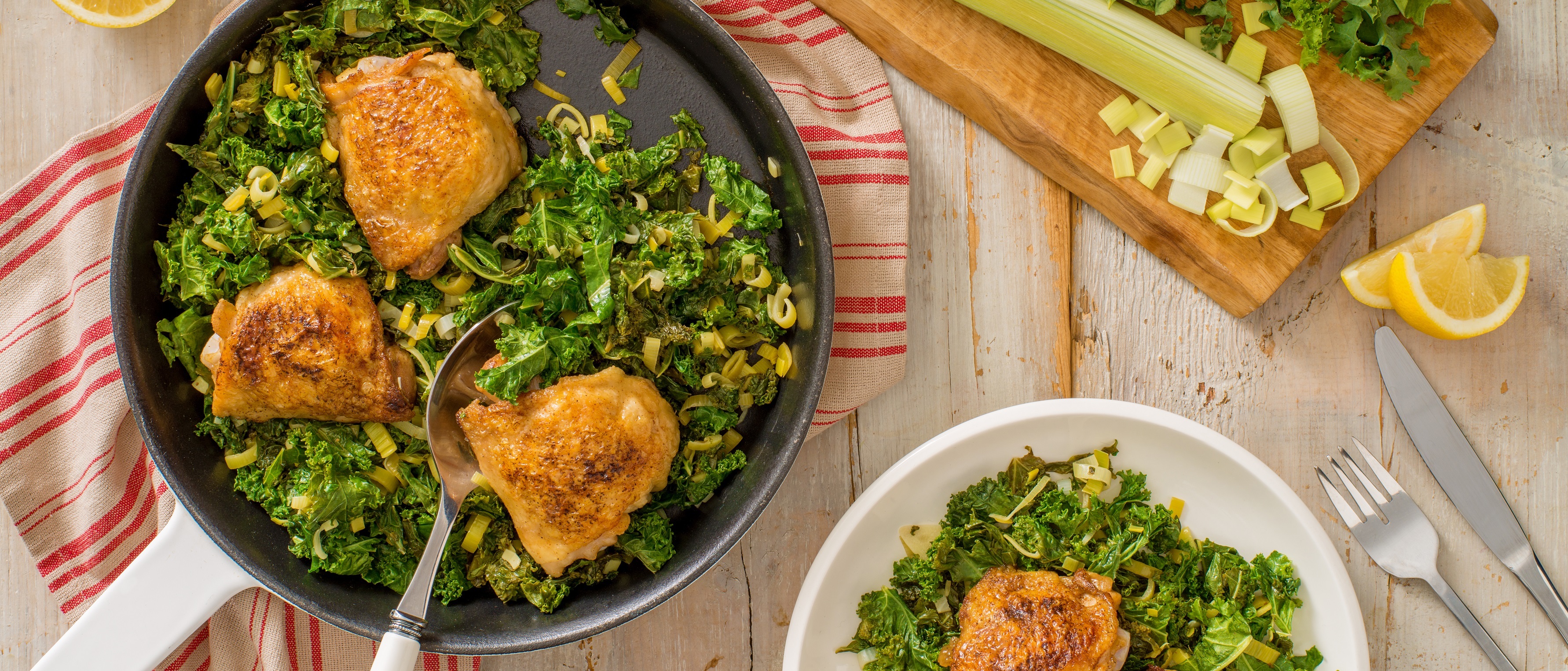 Lemon-Dijon Chicken Thighs - Foxy Fresh Produce