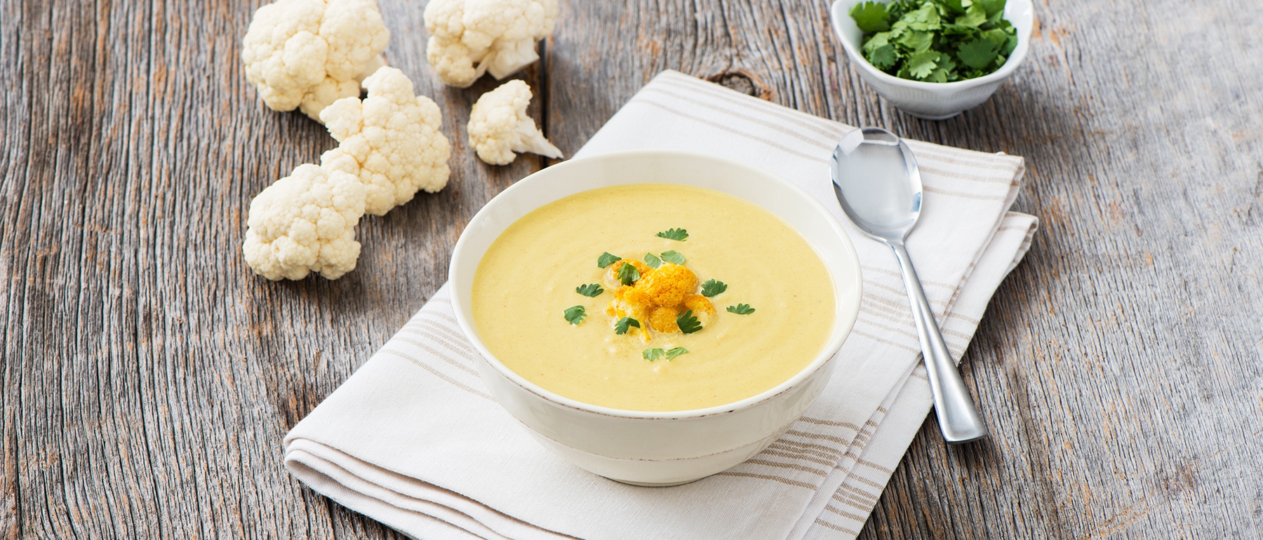 Roasted Curry Cauliflower Bisque - Foxy Fresh Produce