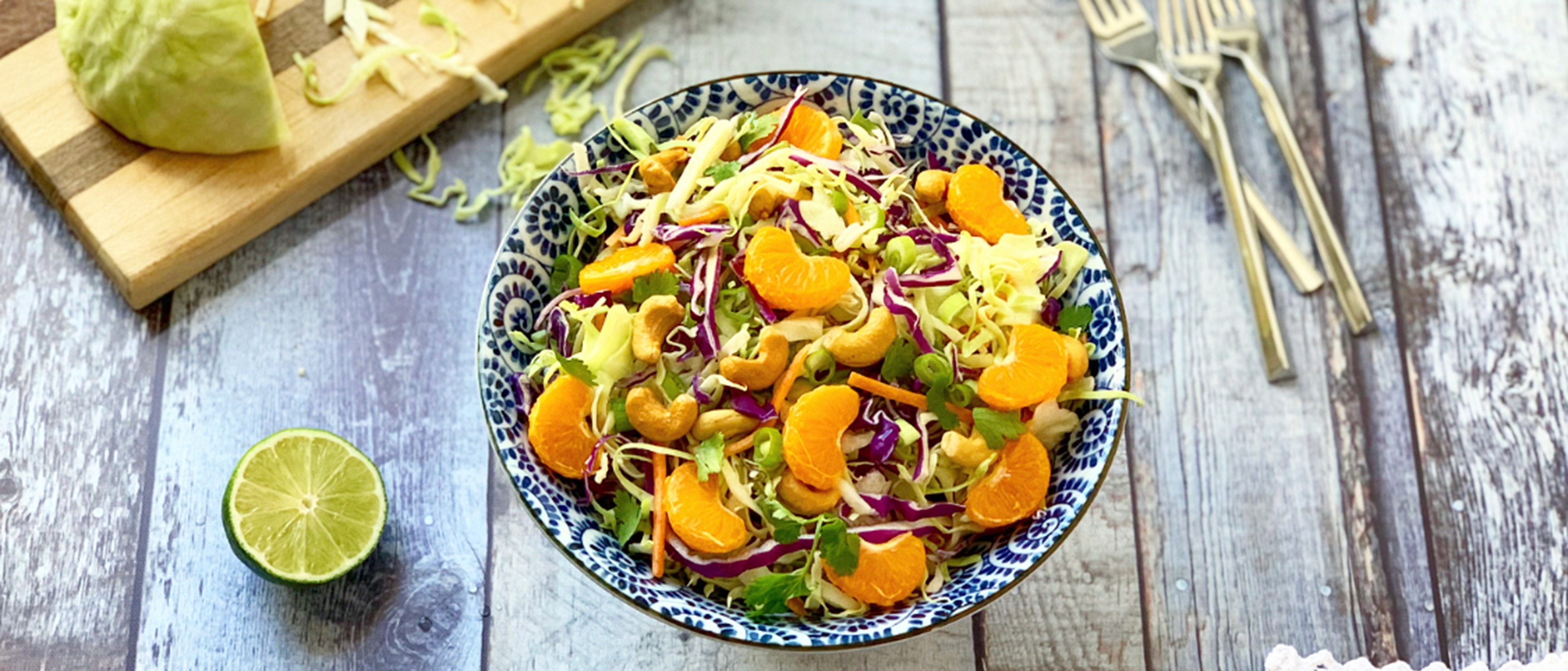 Citrus Cabbage Salad - Foxy Fresh Produce