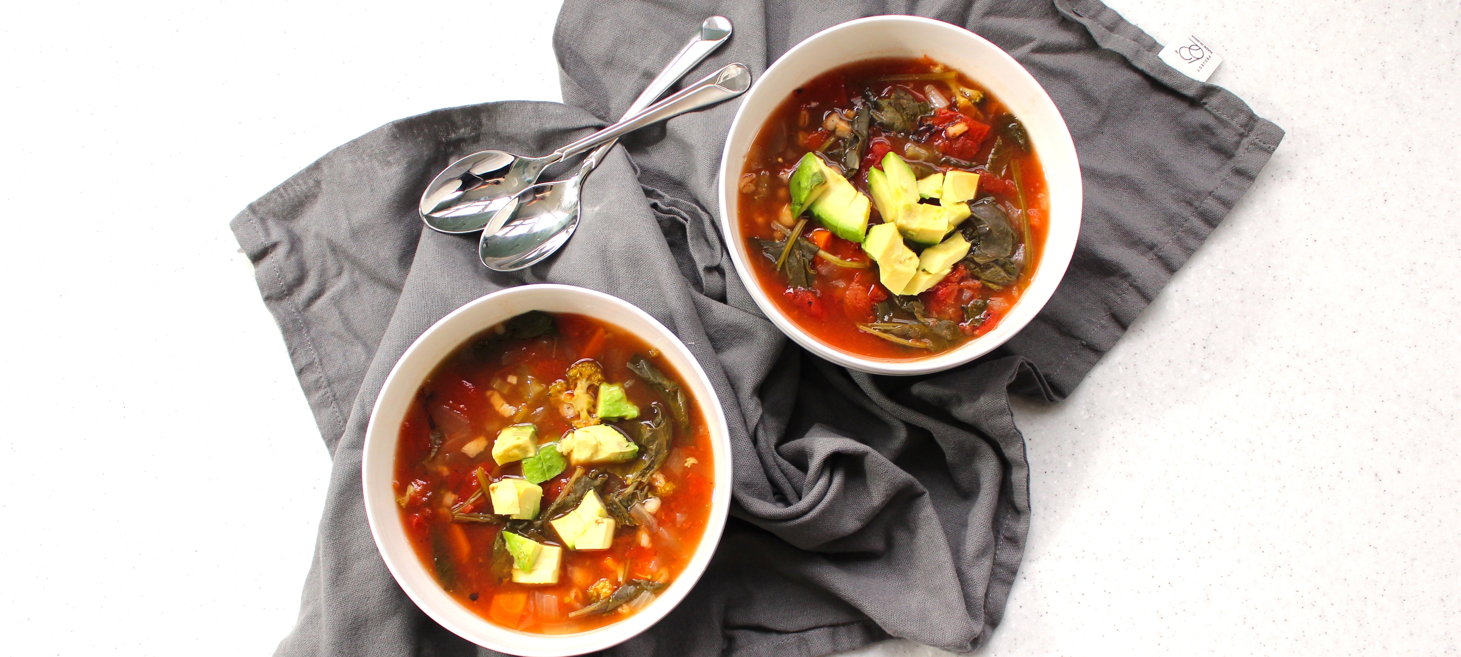 Slow Cooker Vegetable Soup - Foxy Fresh Produce